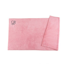 Bath Pet Dog Robe Pink Handtuch für Hund